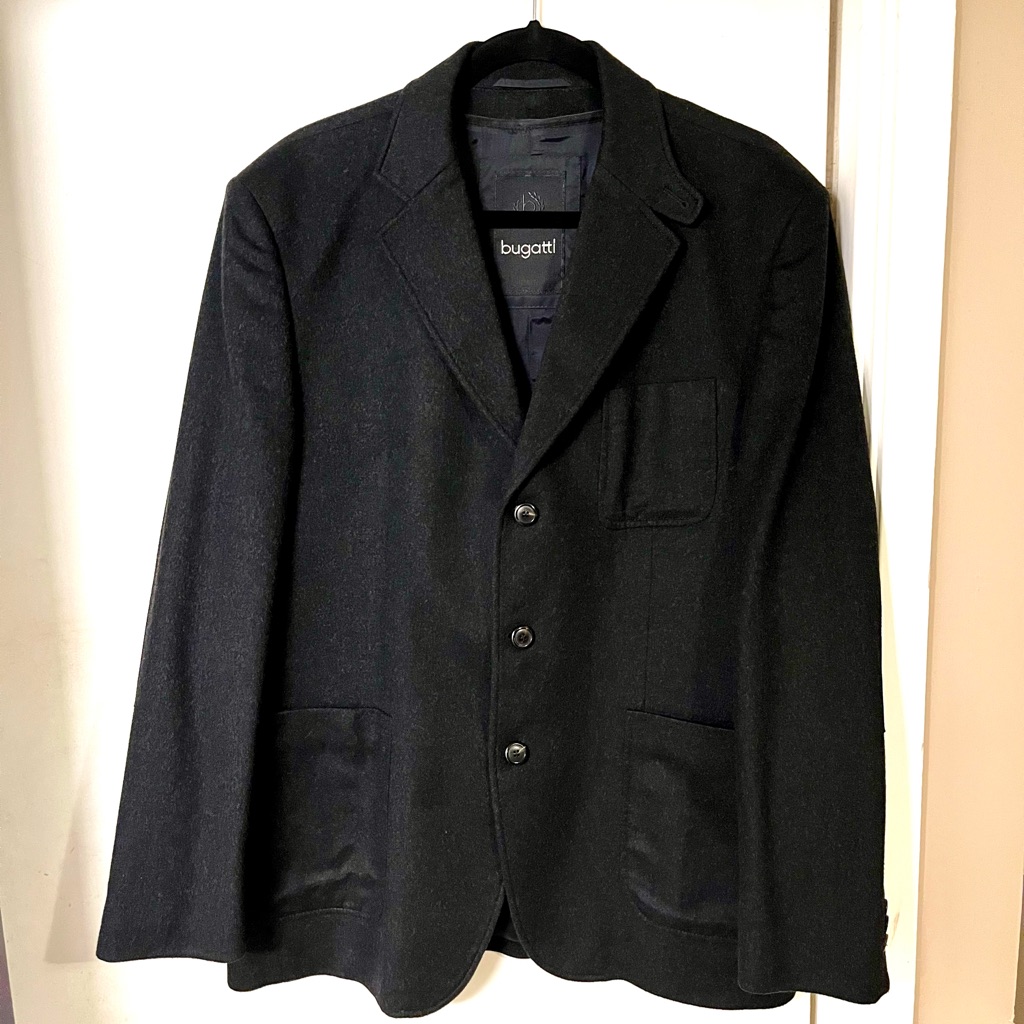 Bugatti Men's Dark Gray Blazer